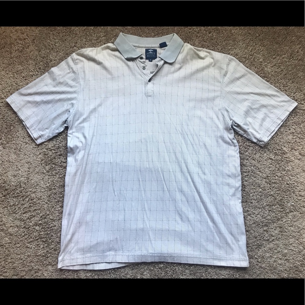 Vintage Pebble Beach Polo • Size XL • $16